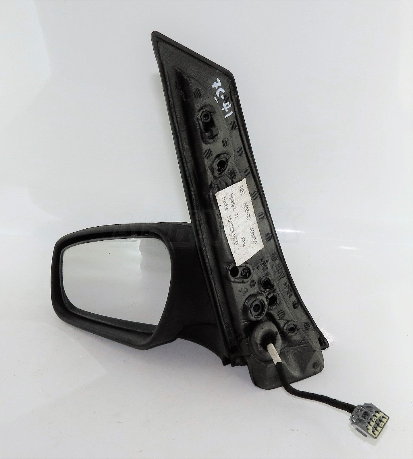 Ford Focus-C-Max (03-08) Left Side Electric Wing Mirror+Indicator Machine Silver - Image 2