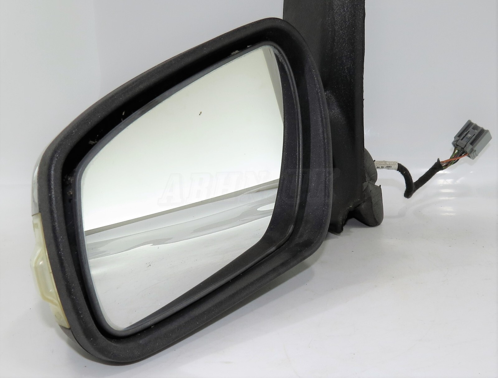 Ford Focus-C-Max (03-08) Left Side Electric Wing Mirror+Indicator Machine Silver - Image 4