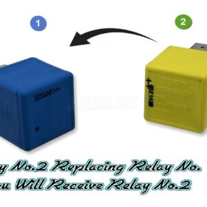 Vauxhall Opel Radiator Fan (Replacement) Relay 13299906 V23134-J52-X487 70A