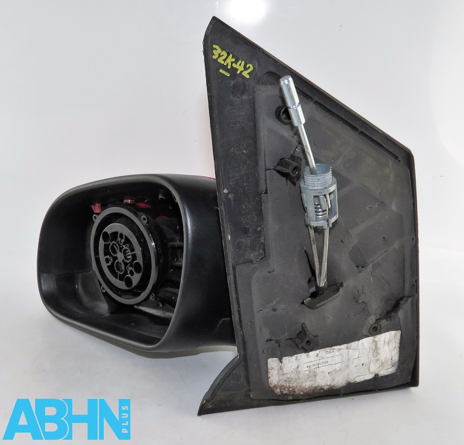 VW Fox 5Z1 (03-14) Lato Sinistro Manuale Specchietto 5Z2857501B Solido Rosso/ - Image 2