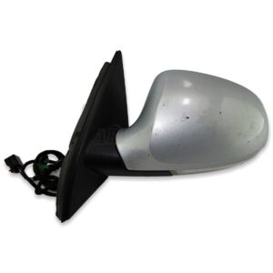 VW Passat B6 3C2 3C5 (05-11) Left Side Electric Heated Door Mirror Reflex Silver
