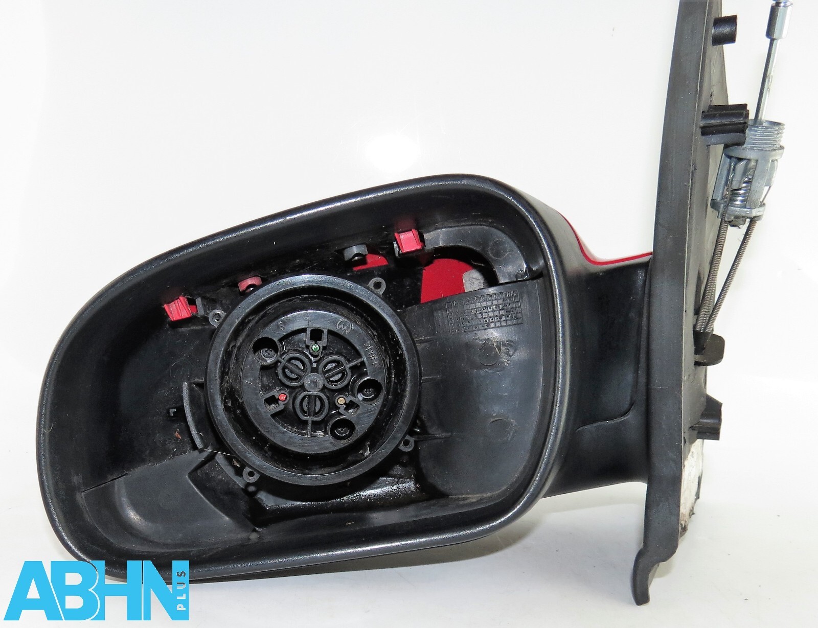 VW Fox 5Z1 (03-14) Lato Sinistro Manuale Specchietto 5Z2857501B Solido Rosso/ - Image 5