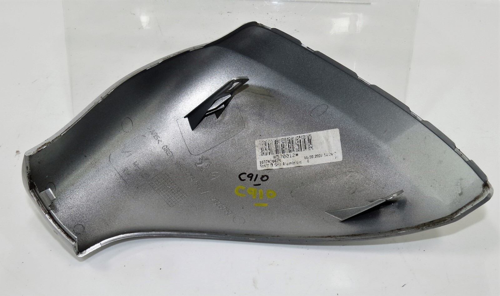 Peugeot 308 CC SW (07-14) Right Side Door Mirror Cover Gris Aluminum 96574784ZR - Image 4