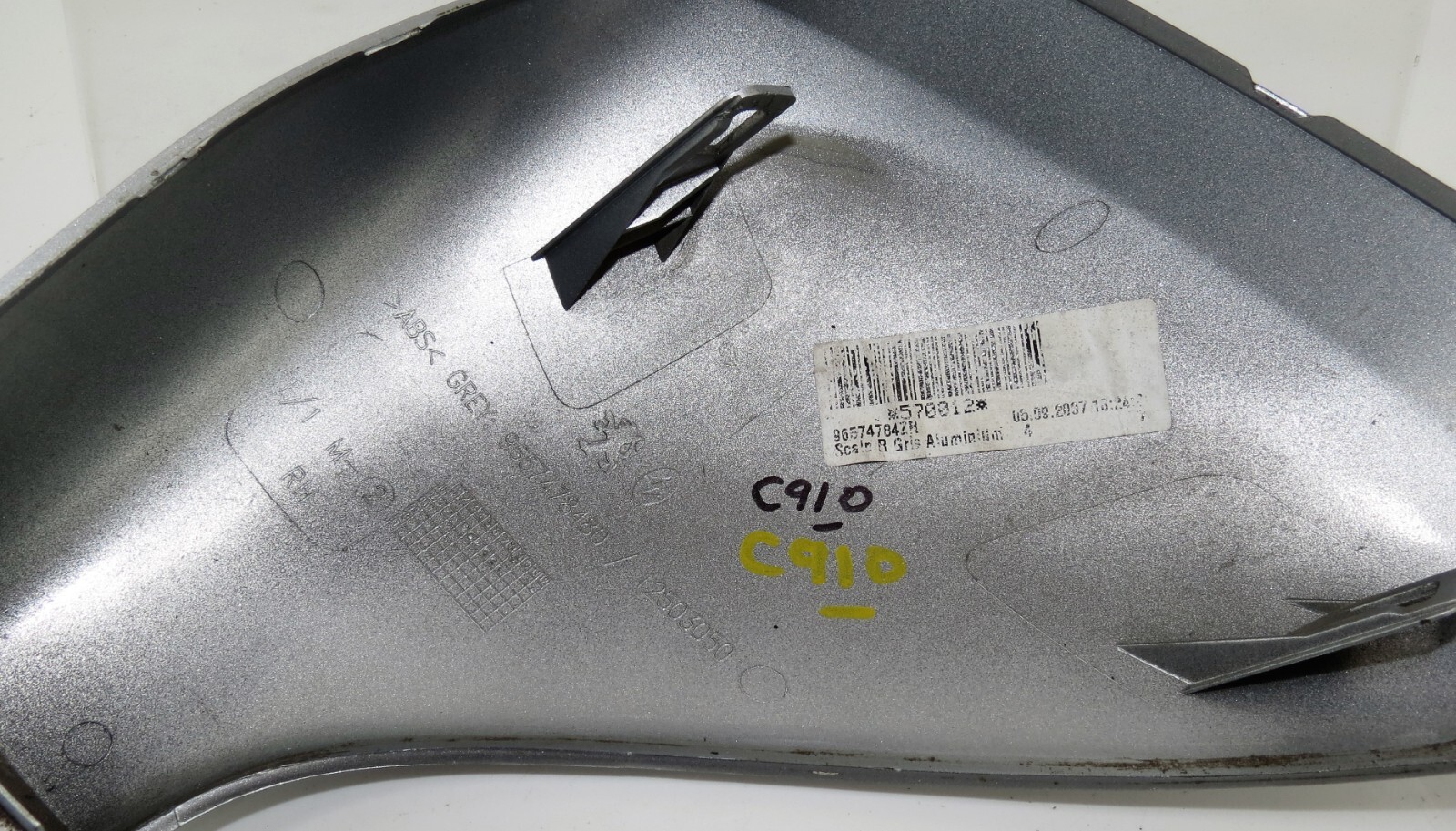 Peugeot 308 CC SW (07-14) Right Side Door Mirror Cover Gris Aluminum 96574784ZR - Image 5