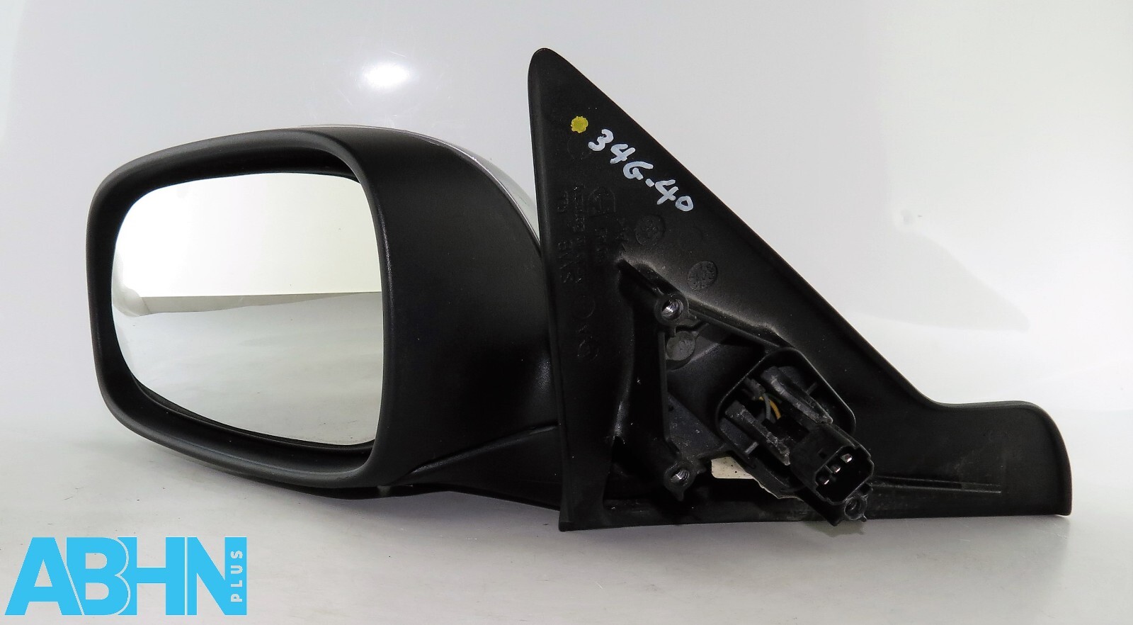 Saab 9-3 93 /04-12 Convertible Electric Heated Left Wing Mirror Silver 50145 - Image 2