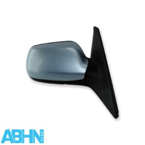 Mazda 3 MK1 BK (2003-2009) Right Side Electric Heated Door Mirror Met Light Blue