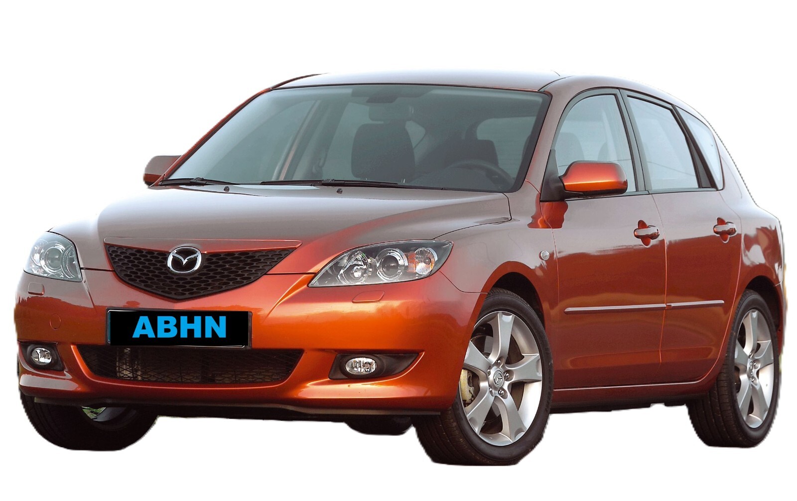 Mazda 3 MK1 BK (2003-2009) Right Side Electric Heated Door Mirror Met Light Blue - Image 3