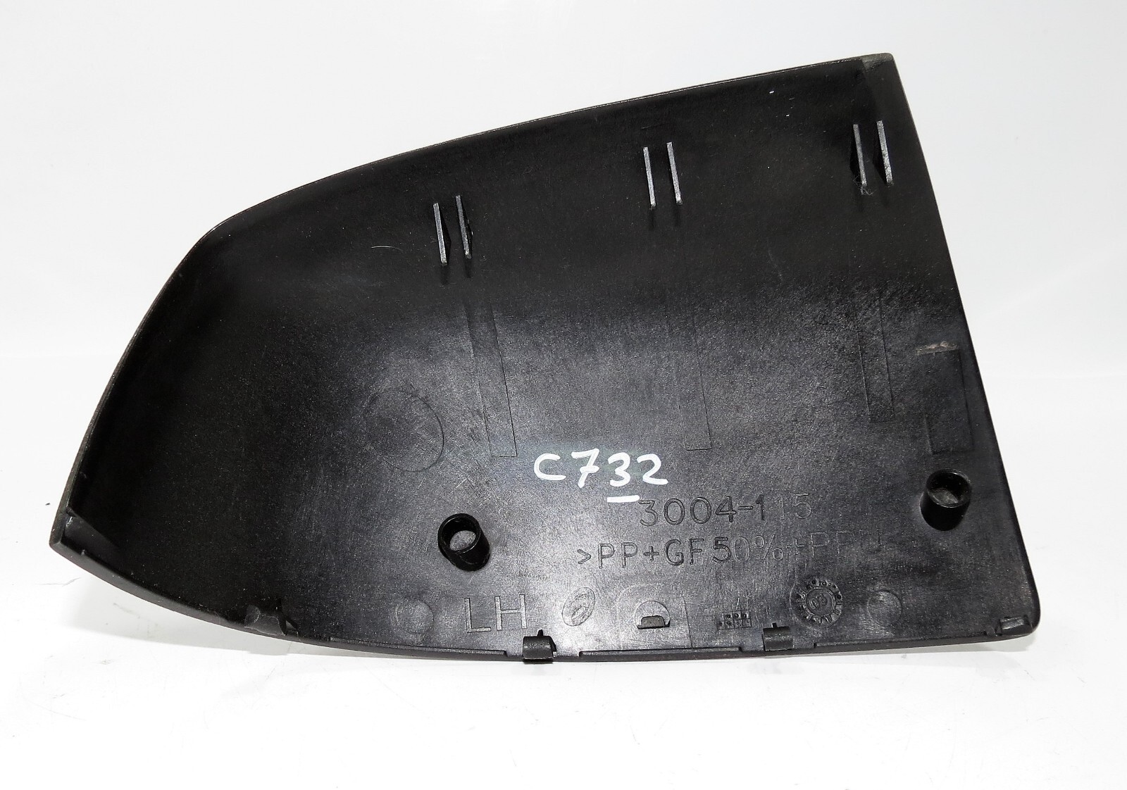 Ford Focus-C-Max (2003-2010) Left Side Door Mirror Cover Black Grained 3004-115 - Image 4