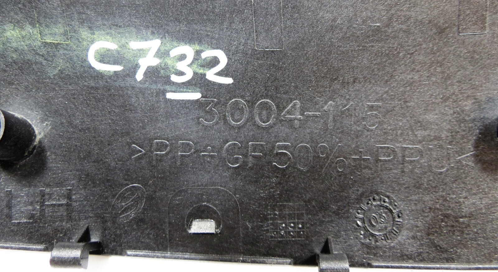 Ford Focus-C-Max (2003-2010) Left Side Door Mirror Cover Black Grained 3004-115 - Image 5