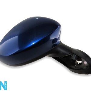 Fiat Punto Grande MK3 199 05-11 Right Side Electric Door Mirror Met Dark Blue