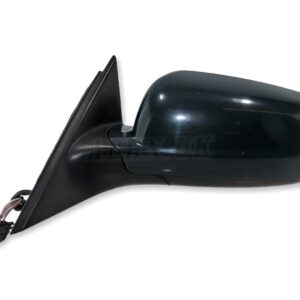 VW Passat B5 (1996-2002) Left Side Electric Heated Door Mirror Solid Dark Green