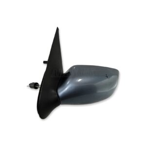 Ford Fiesta MK4 Facelift (1999-2002) Left Side Manual Door Mirror Met Steel Blue