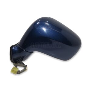 Suzuki Liana ER (2001-2007) Left Side Electric Door Mirror Metallic Blue 3-Wires