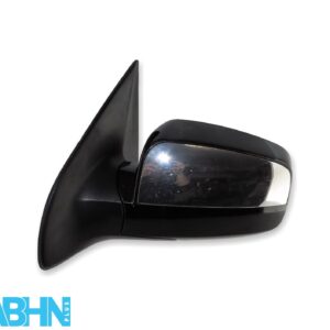 Kia Sorento BL JC (02-09) Left Side Power Folding Door Mirror Ebony Black+Chrome