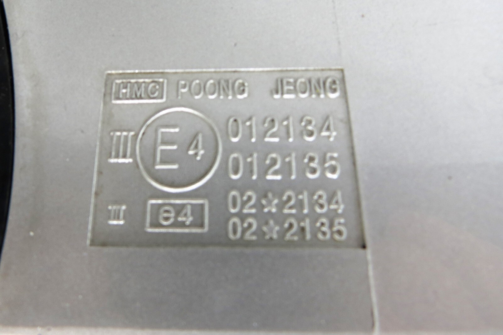 Hyundai Trajet FO (00 - 08) Left Side Electric Door Mirror Metallic Silver 3-Pin - Image 15