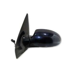 Ford Focus I MK1 (98 - 05) Left Side Electric Heated Door Mirror Met Dark Blue