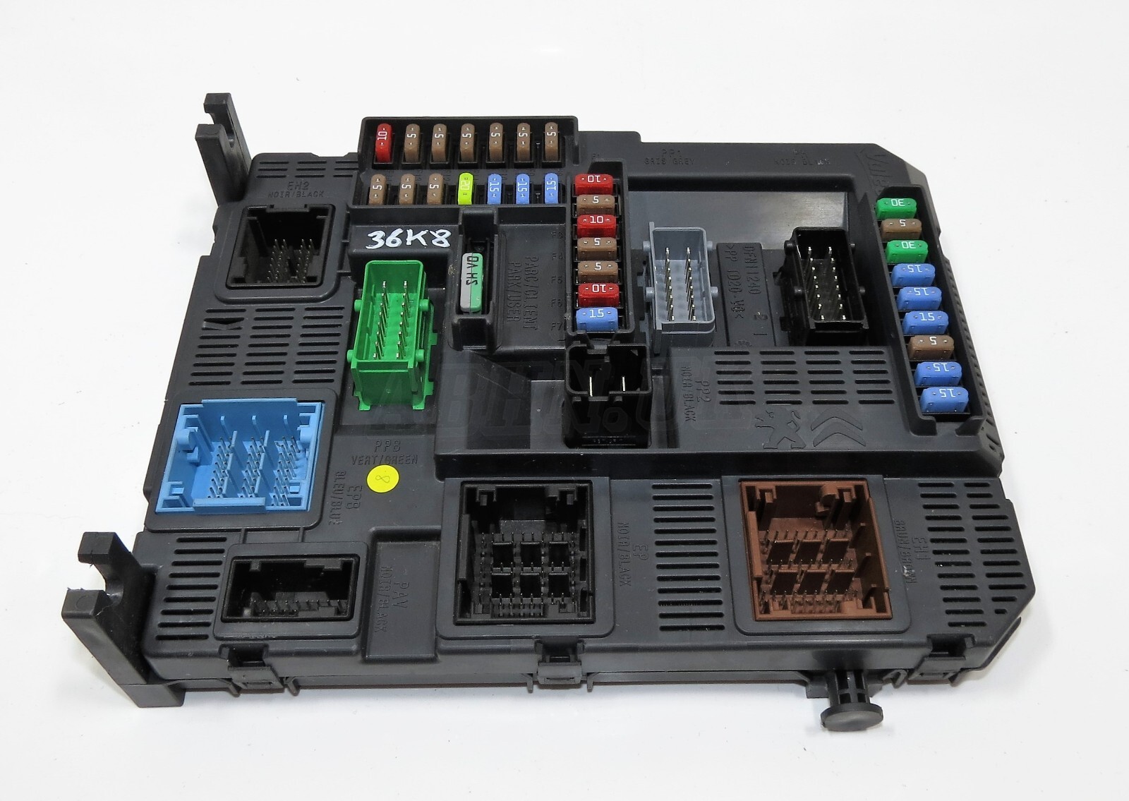 Citroen Peugeot 208 (12-20) BSI-N03-00 E1066960 Fuse Box 9678355980-00 SW: E.00 - Image 2