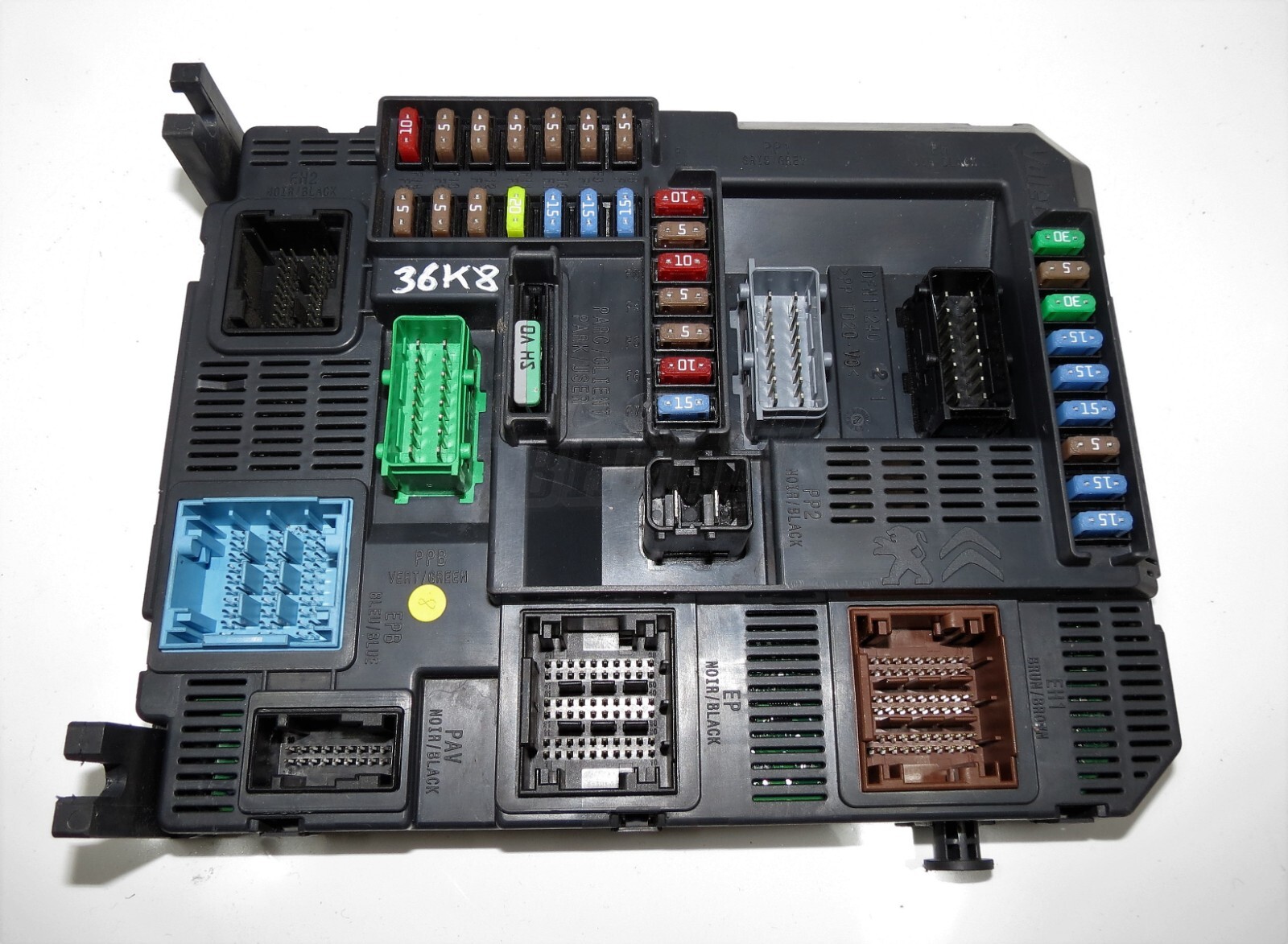 Citroen Peugeot 208 (12-20) BSI-N03-00 E1066960 Fuse Box 9678355980-00 SW: E.00 - Image 4