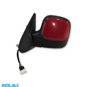 Citroen Berlingo Peugeot Partner 96-08 Left Side Electric Heated Wing Mirror Red