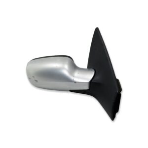 Renault Megane-II MK2 (02-09) Right Side Electric Heated Door Mirror Met Silver