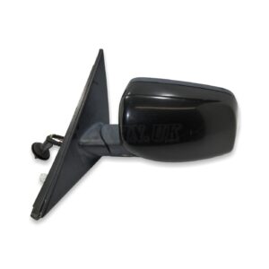 BMW 5-Series E60 E61 (03-08) Left Side Electric Door Mirror 4-Wires Met Black