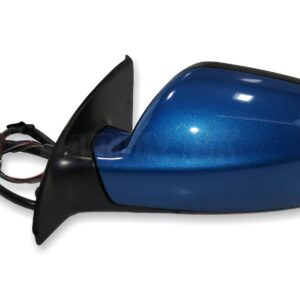 Peugeot 307 CC SW (00-08) Left Side Auto Power Folding Door Mirror Metallic Blue