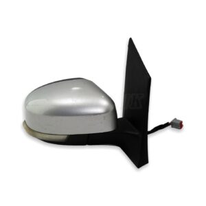 Ford Focus-II MK2 Facelift 08-12 Right Side Electric Door Mirror Metallic Silver