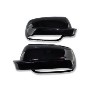 Pair of VW Golf MK4 Bora (98-04) Passat B5 /97-02 Door Mirror Covers Magic Black