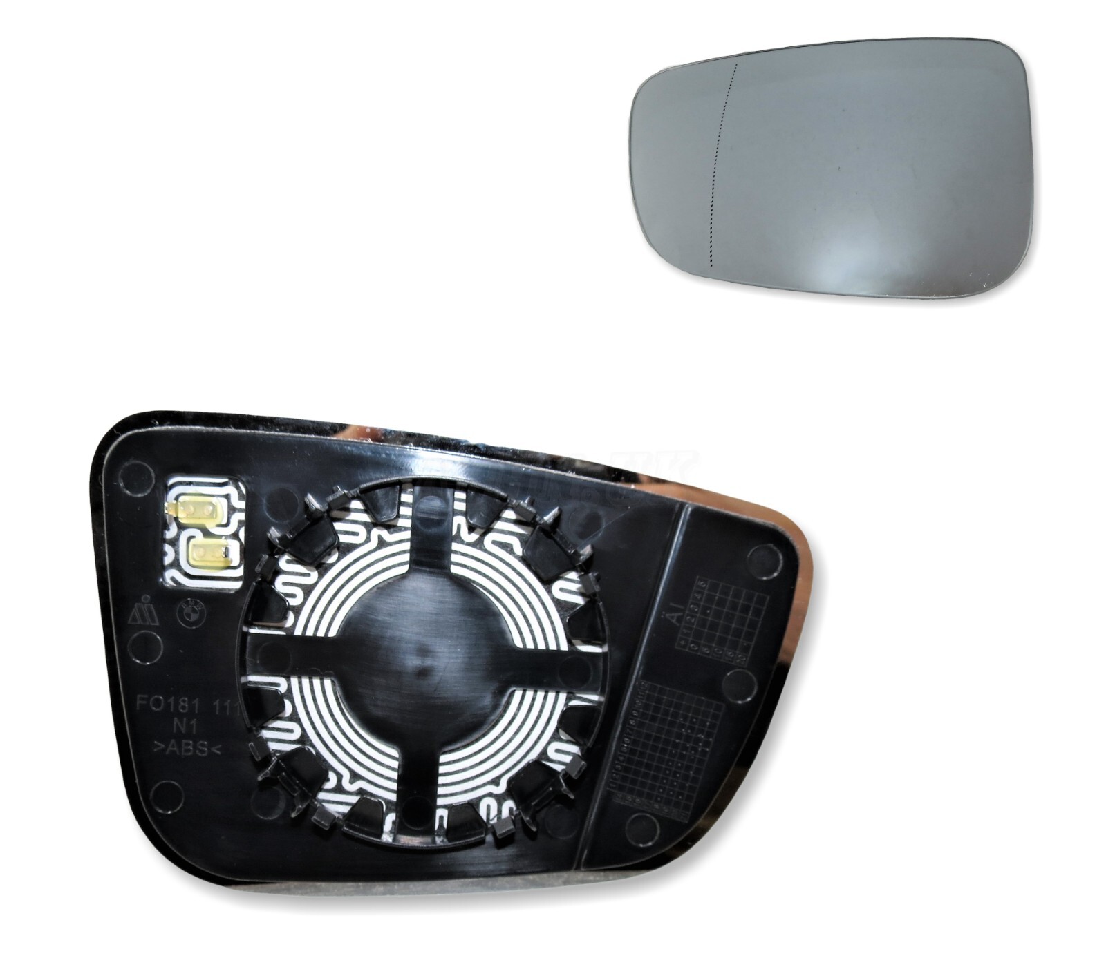 Fits BMW 3-Series G21 G81 (17-23) Left Side Standard Heated Door Mirror Glass