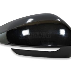 11B857538 VW ID.4 ID.5 Electric 21-23 LHD Right Side Wing Mirror Cover Met Black