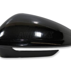 5LB857537 Skoda Enyaq 21-23 LHD Left Side Wing Mirror Cover Black (NOT FOR RHDs)