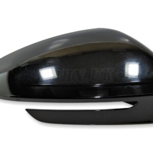 5LB857538 Skoda Enyaq Electric 21-23 LHD Right Side Wing Mirror Cover Met Black
