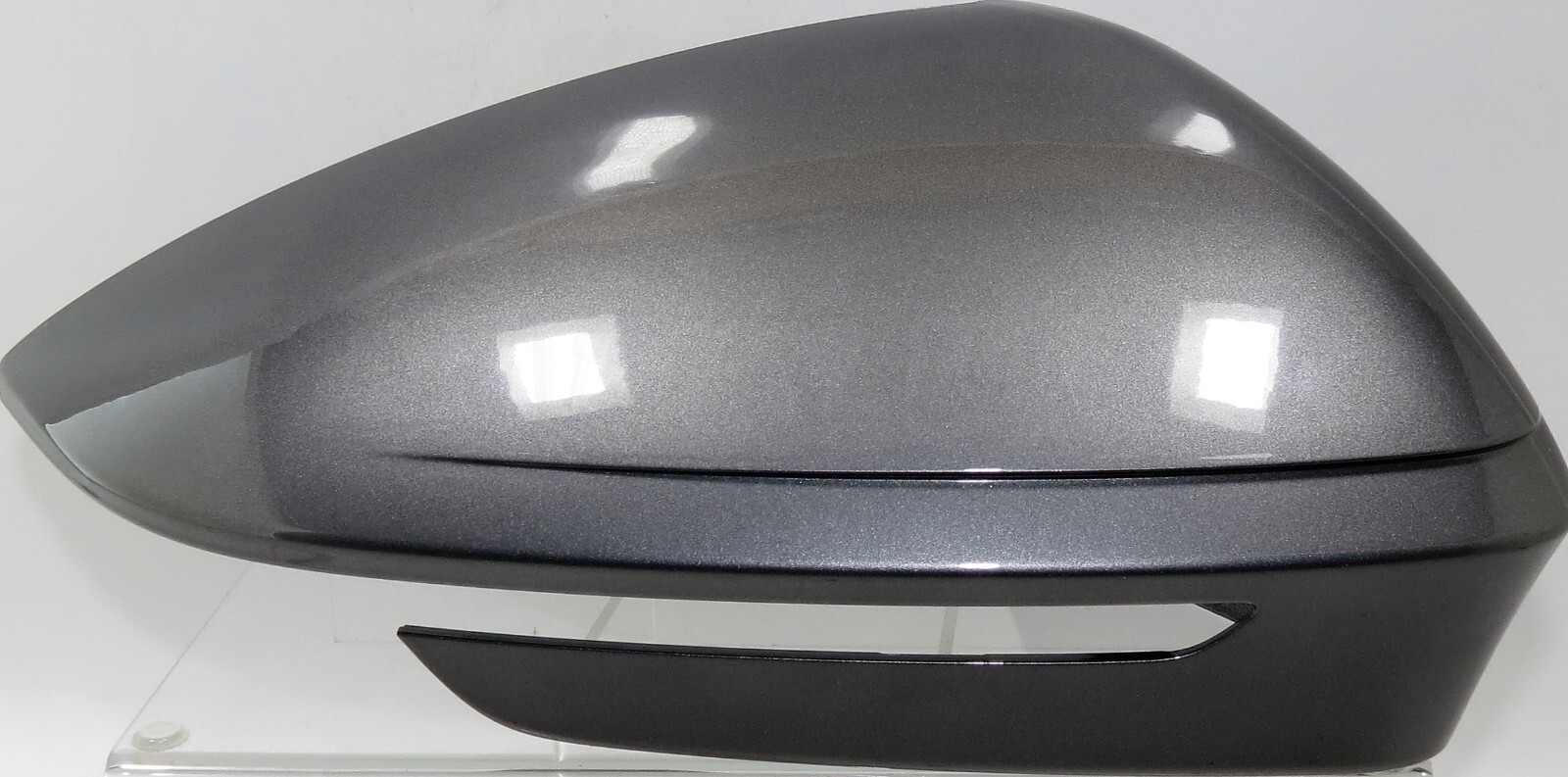 5LB857538 Skoda Enyaq Electric LHD Right Side Wing Mirror Cover Graphite Grey Me - Image 2