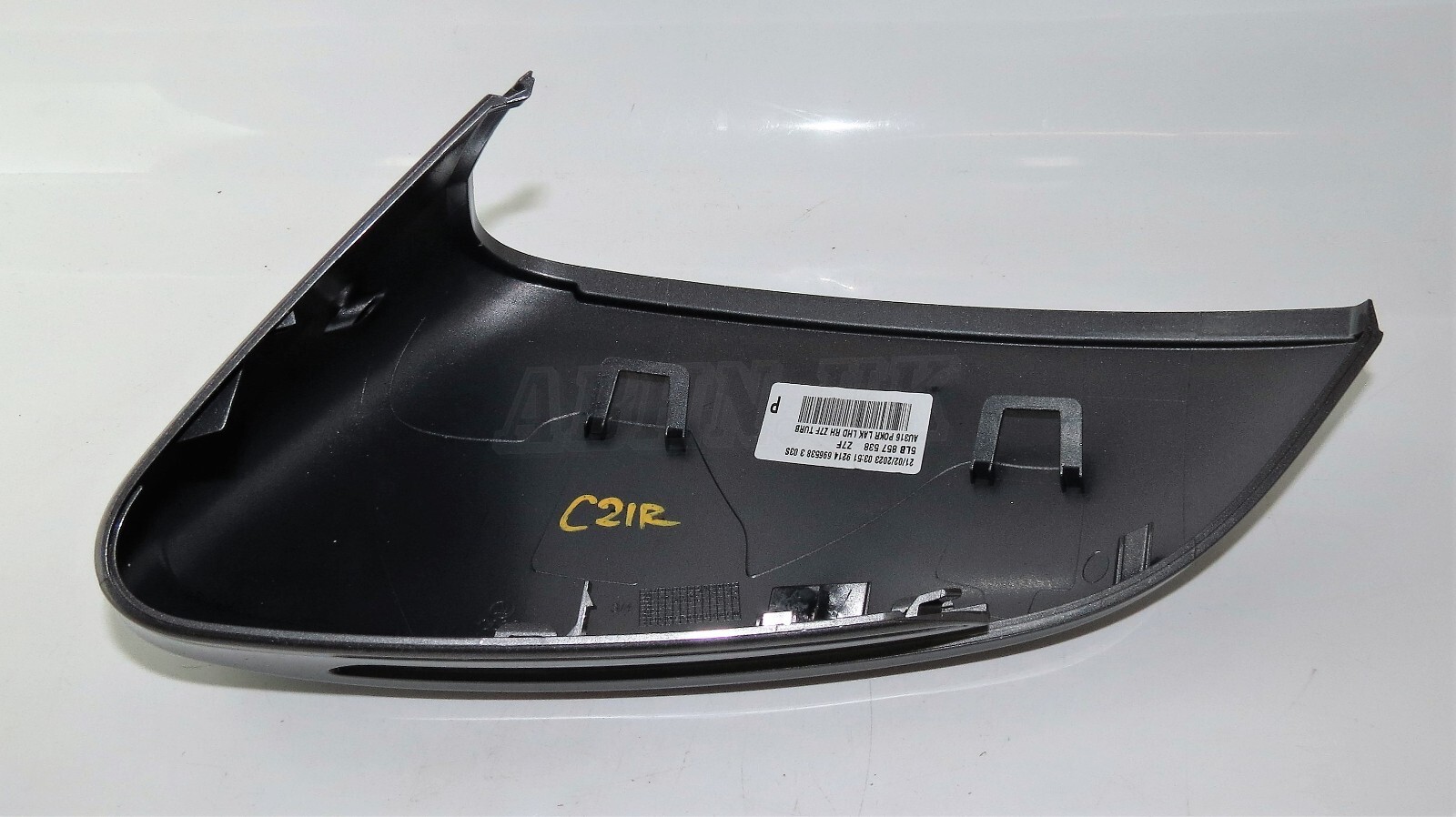 5LB857538 Skoda Enyaq Electric LHD Right Side Wing Mirror Cover Graphite Grey Me - Image 5