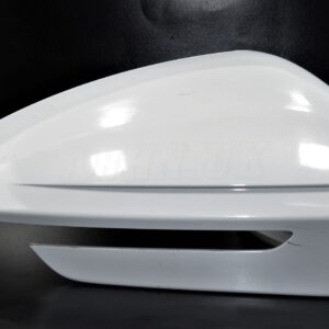 5LC857538 Skoda Enyaq Electric LHD Right Side Wing Mirror Cover Moon White Met