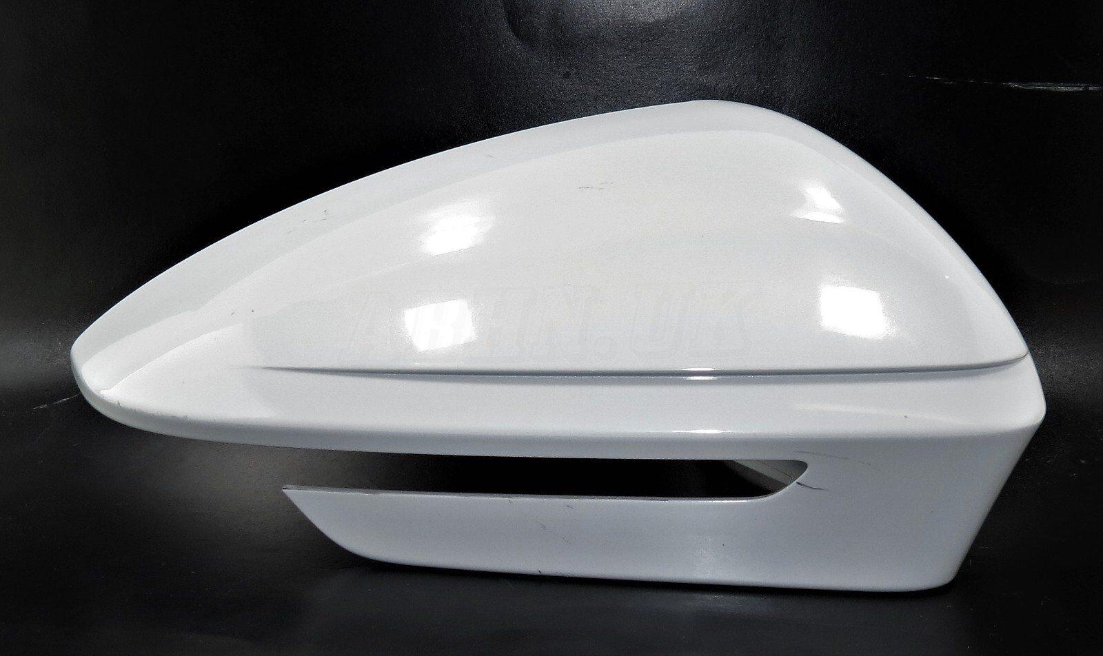5LC857538 Skoda Enyaq Electric LHD Right Side Wing Mirror Cover Moon White Met