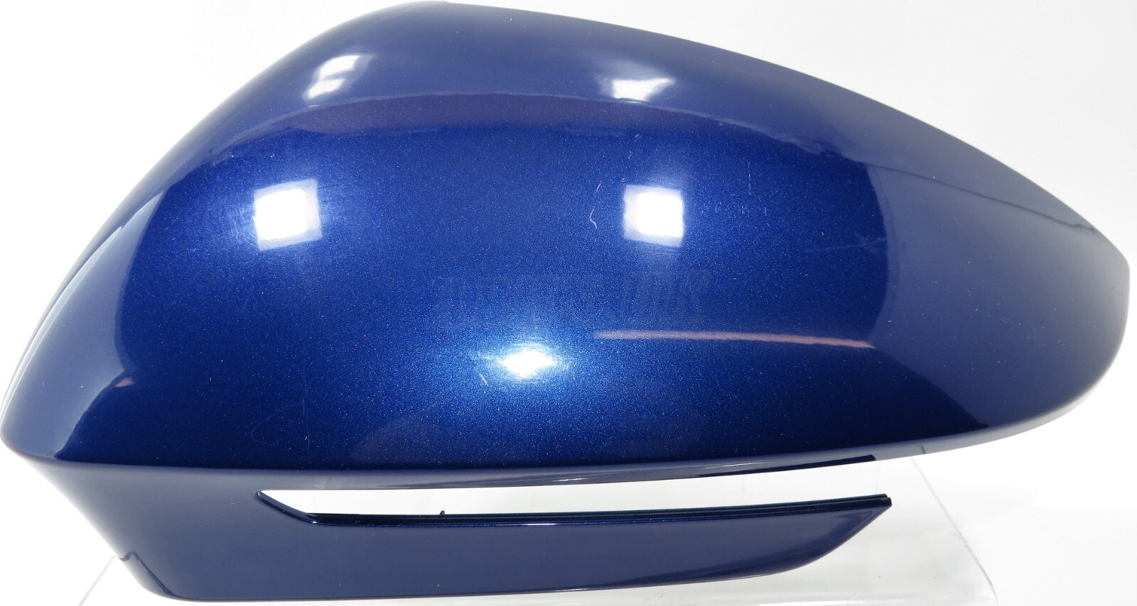 11B857537A VW ID.4 ID.5 Electric LHD Left Side Wing Mirror Cover Blue Dusk Metal - Image 2