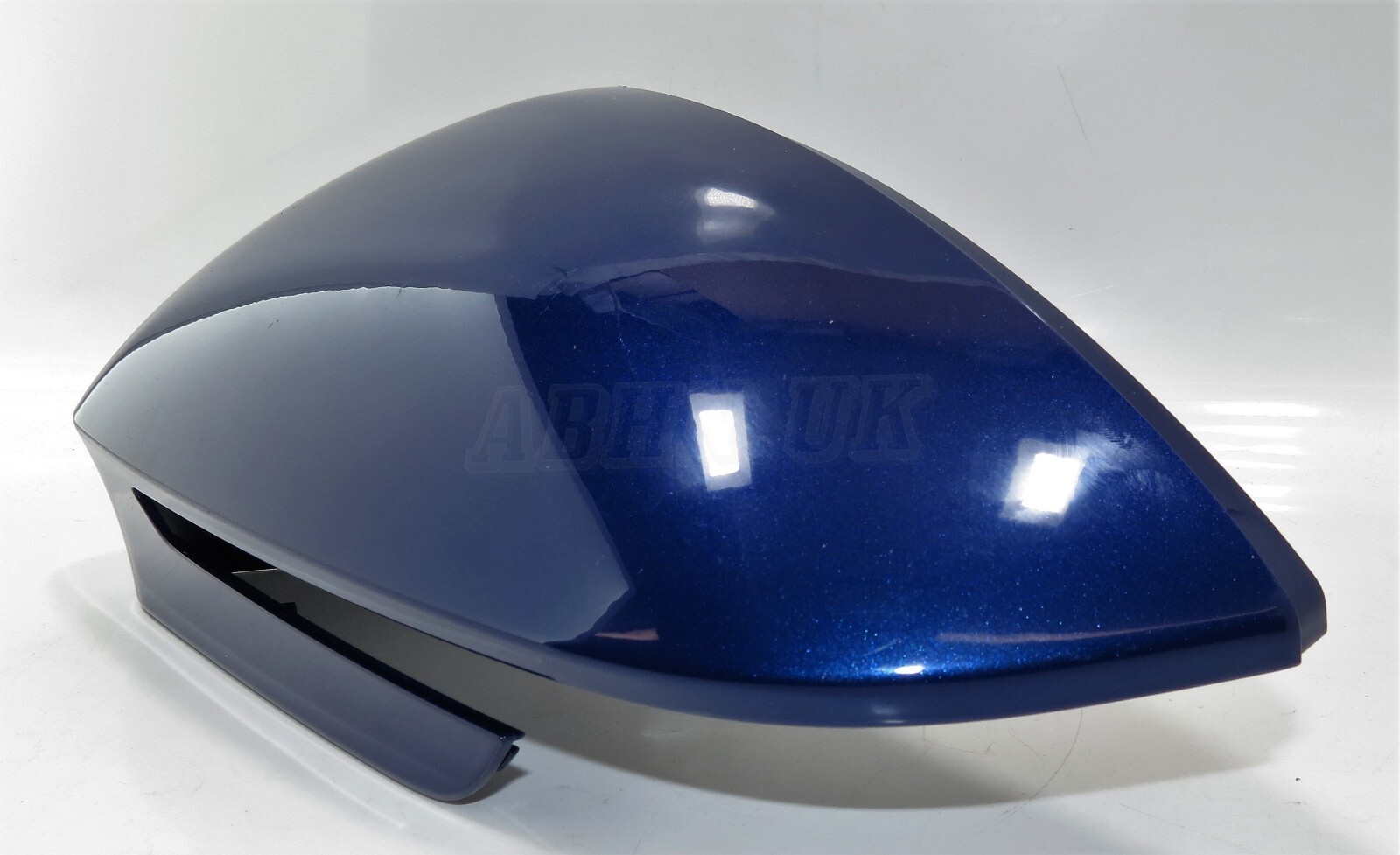 11B857537A VW ID.4 ID.5 Electric LHD Left Side Wing Mirror Cover Blue Dusk Metal - Image 3