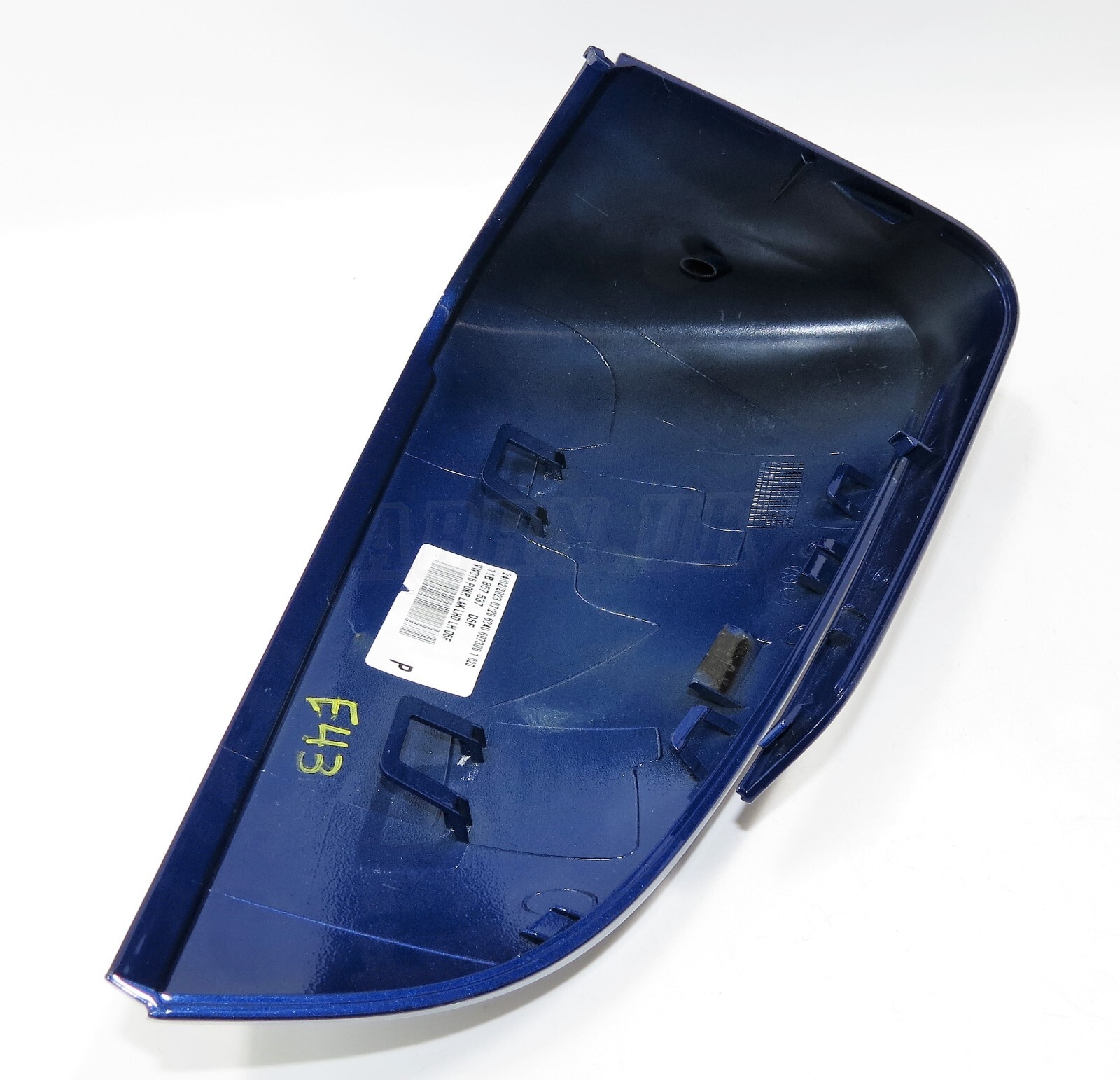 11B857537A VW ID.4 ID.5 Electric LHD Left Side Wing Mirror Cover Blue Dusk Metal - Image 4