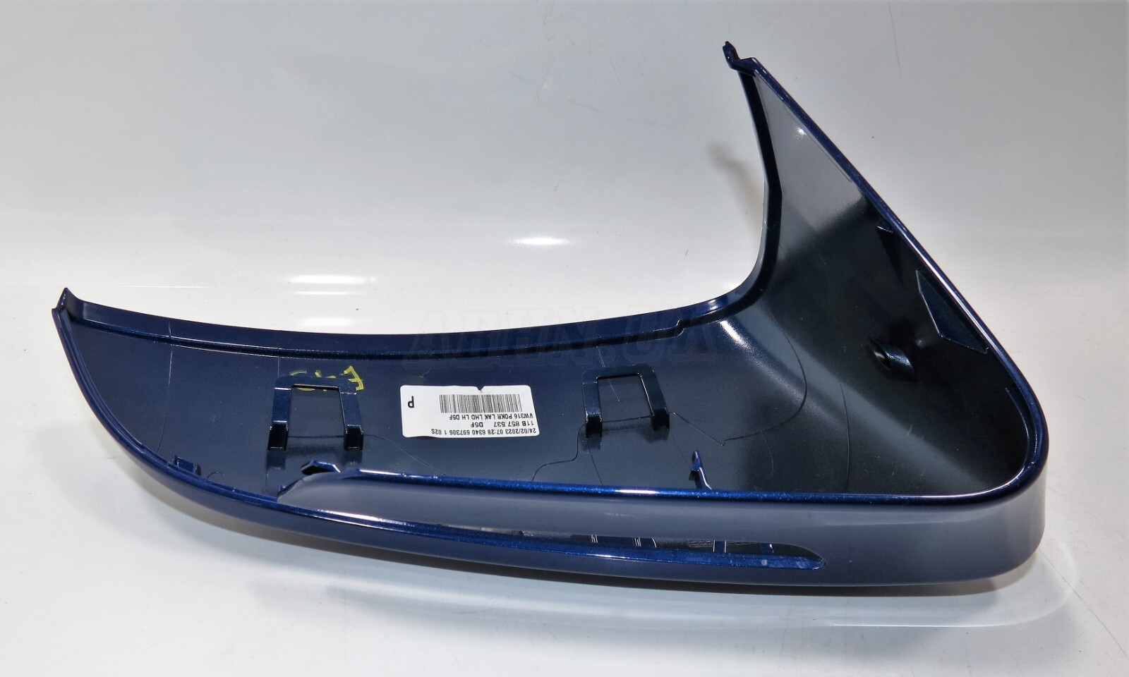 11B857537A VW ID.4 ID.5 Electric LHD Left Side Wing Mirror Cover Blue Dusk Metal - Image 5