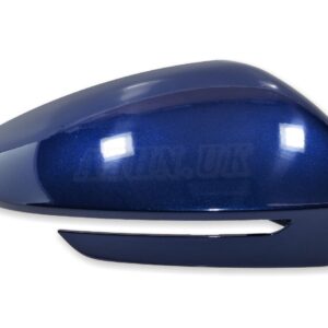 11B857538 VW ID.4 ID.5 Electric LHD Right Side Wing Mirror Cover Blue Dusk Metal