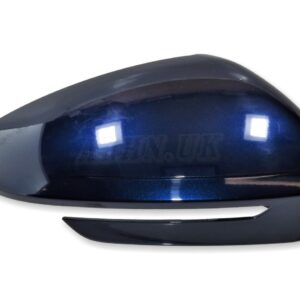 5LB857538A Skoda Enyaq LHD Right Side Wing Mirror Cover Dark Blue Metallic X5H