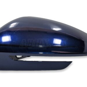5LB857537A Skoda Enyaq LHD Left Side Wing Mirror Cover Dark Blue Metallic X5H