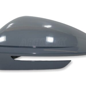 5LB857537A Skoda Enyaq Left Side LH LHD Wing Mirror Cover Moonstone Grey A7C