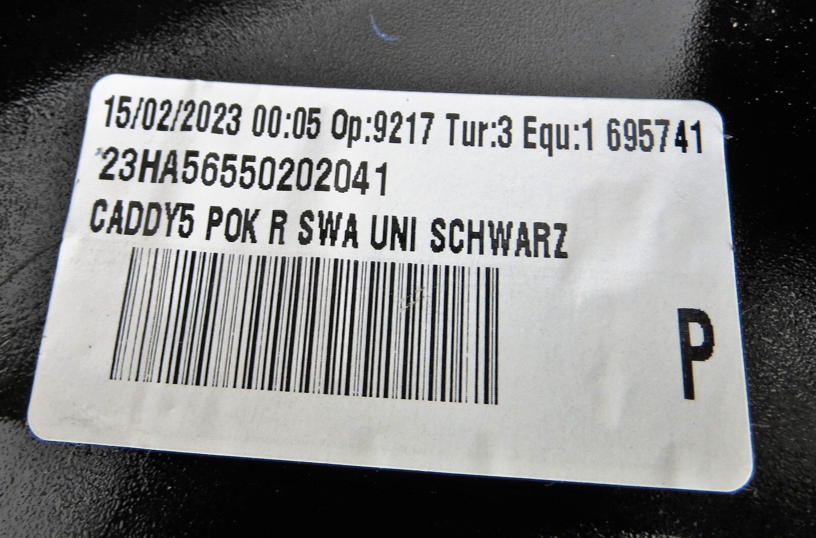 2K7857528B VW Caddy MK5 V 21-23 Genuine Right Side Door Mirror Cover Gloss Black - Image 7