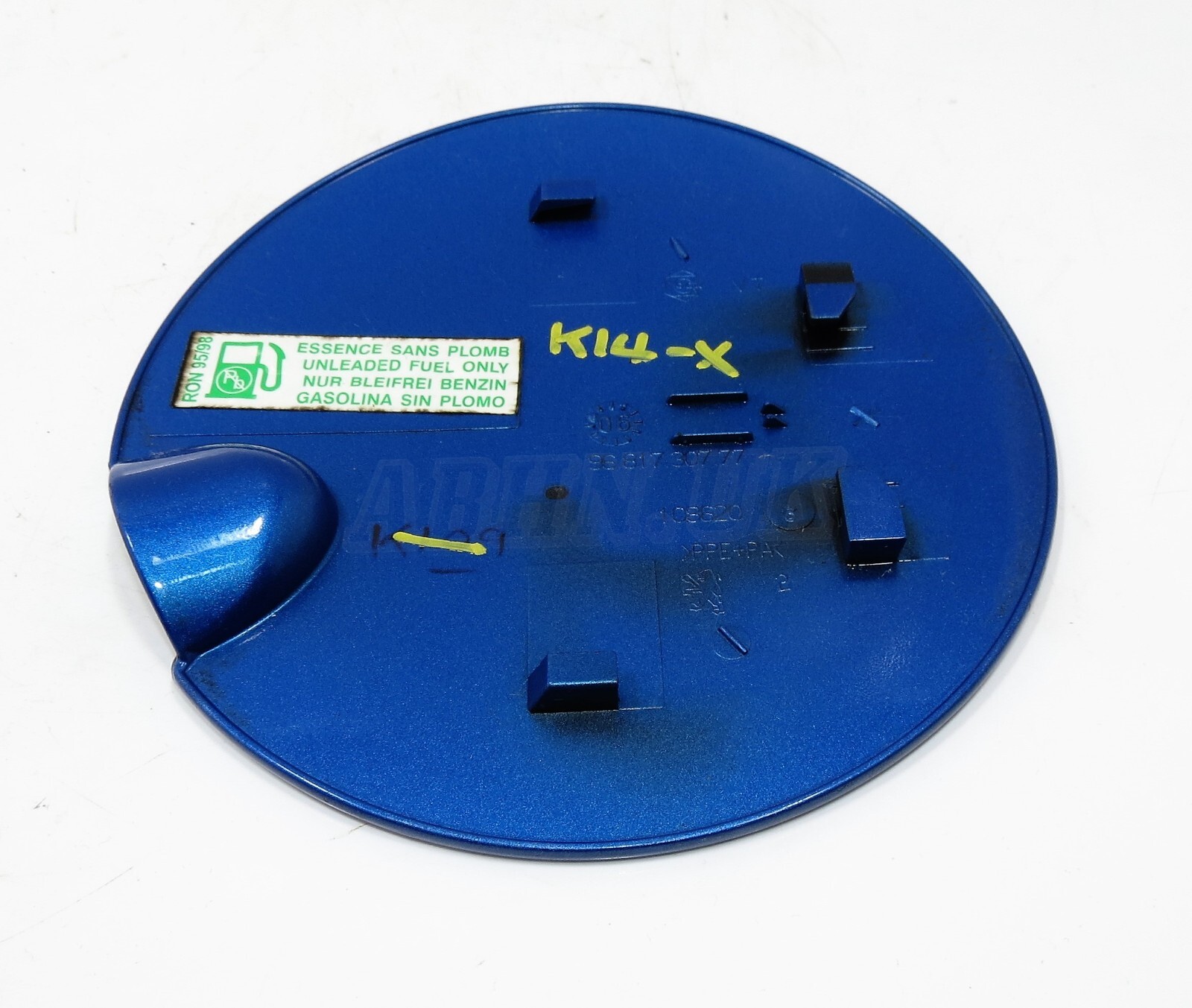 Peugeot 207 Hatchback (2007-2012) Fuel Flap Cover 9681730777 Metallic Blue - Image 3