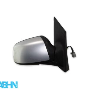 Ford Focus II Mk2 (04-07) Right Side Electric Heated Door Mirror Metallic Silver