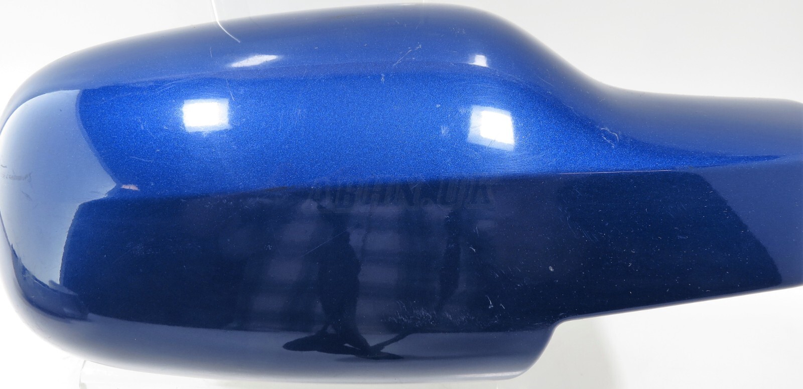 Renault Megane II Scenic II Grand (03-09) Right Side Door Mirror Cover Met Blue - Image 2