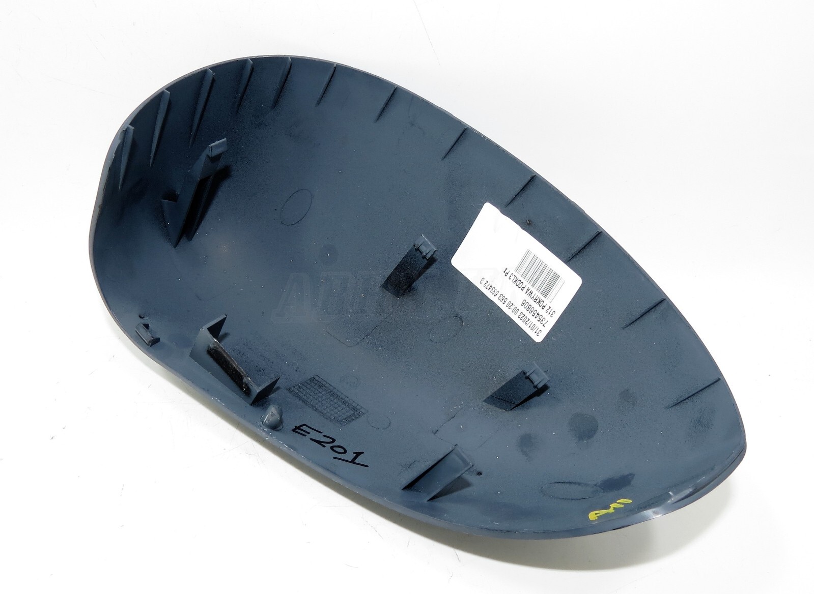 735412288 Fiat 500 Abarth Genuine Right Hand Side Door Mirror Cover Unpainted - Image 5