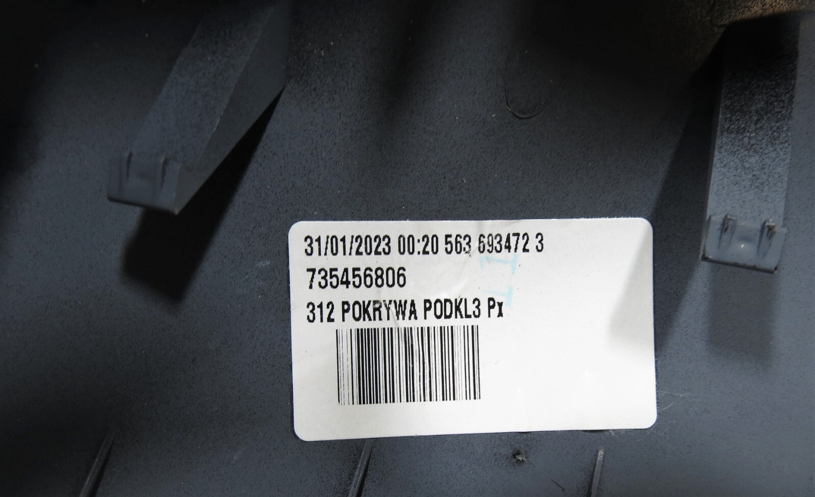 735412288 Fiat 500 Abarth Genuine Right Hand Side Door Mirror Cover Unpainted - Image 6